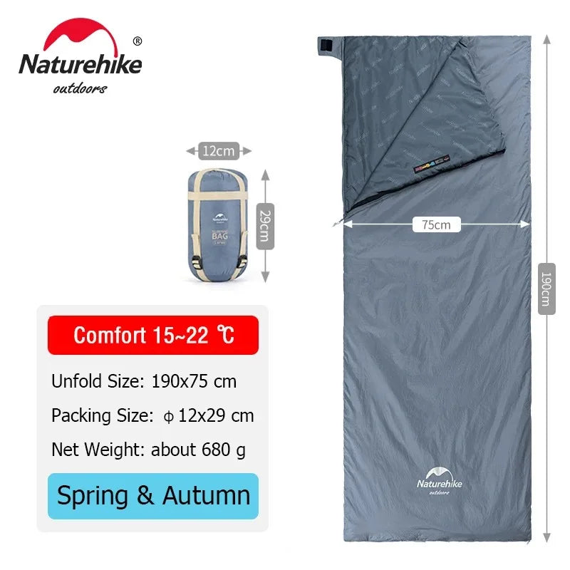 Śpiwór Naturehike LW180 Ultralekki 3-sezonowy