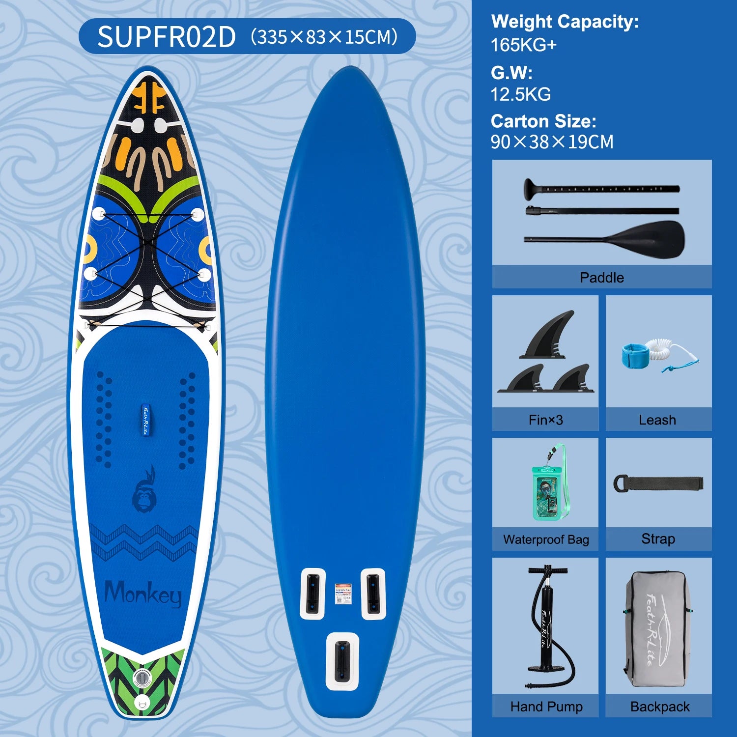 Nadmuchiwana deska SUP