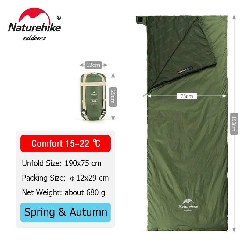 Śpiwór Naturehike LW180 Ultralekki 3-sezonowy