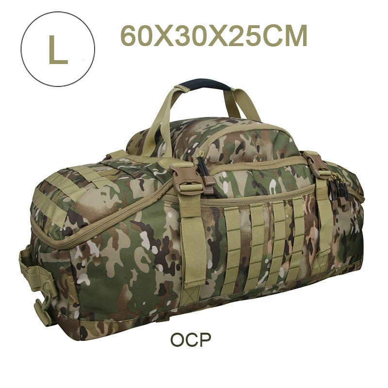LQARMY 30L 45L 80L Zewnętrzna Torba Górskowspinaczkowa Plecak Taktyczny Molle Duża Torba Podróżna Torby na Wędrówki Camping Podróże