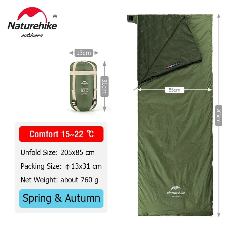 Śpiwór Naturehike LW180 Ultralekki 3-sezonowy