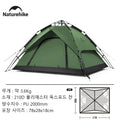 Namiot automatyczny Naturehike Camping One Touch Wodoodporny namiot dachowy z podwójnymi drzwiami 3-osobowy Namiot zewnętrzny na plażę i dla wędkarzy