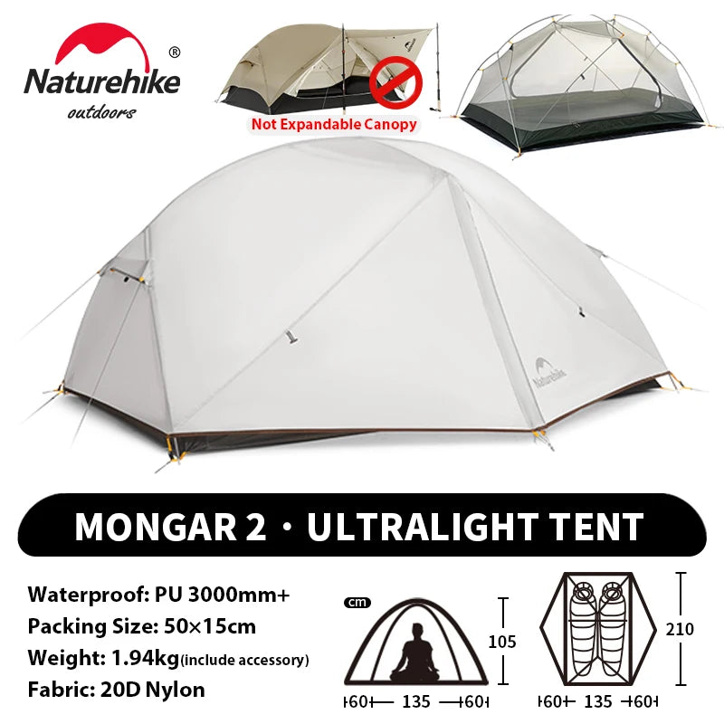 Namiot Naturehike Mongar UL 2