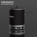 Fire-Maple G3 Petrel Ultralight Pot neoprenowy pokrowiec lekki, plenerowy garnek z wymiennikiem ciepła o wysokiej wydajności do wędrówek i podróży