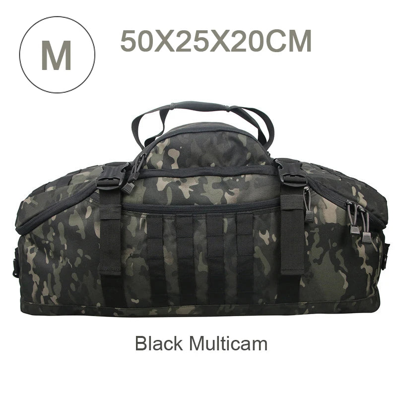 LQARMY 30L 45L 80L Zewnętrzna Torba Górskowspinaczkowa Plecak Taktyczny Molle Duża Torba Podróżna Torby na Wędrówki Camping Podróże