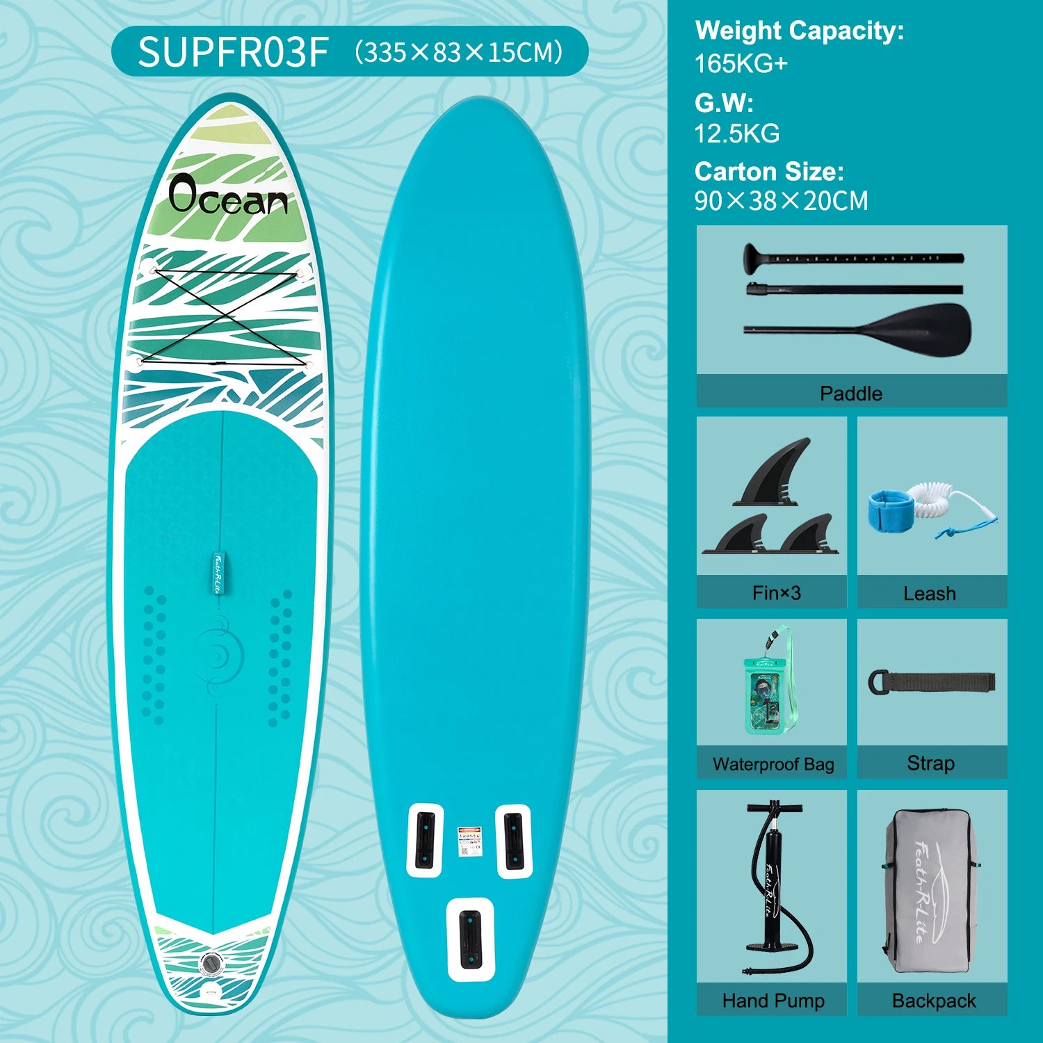 Nadmuchiwana deska SUP