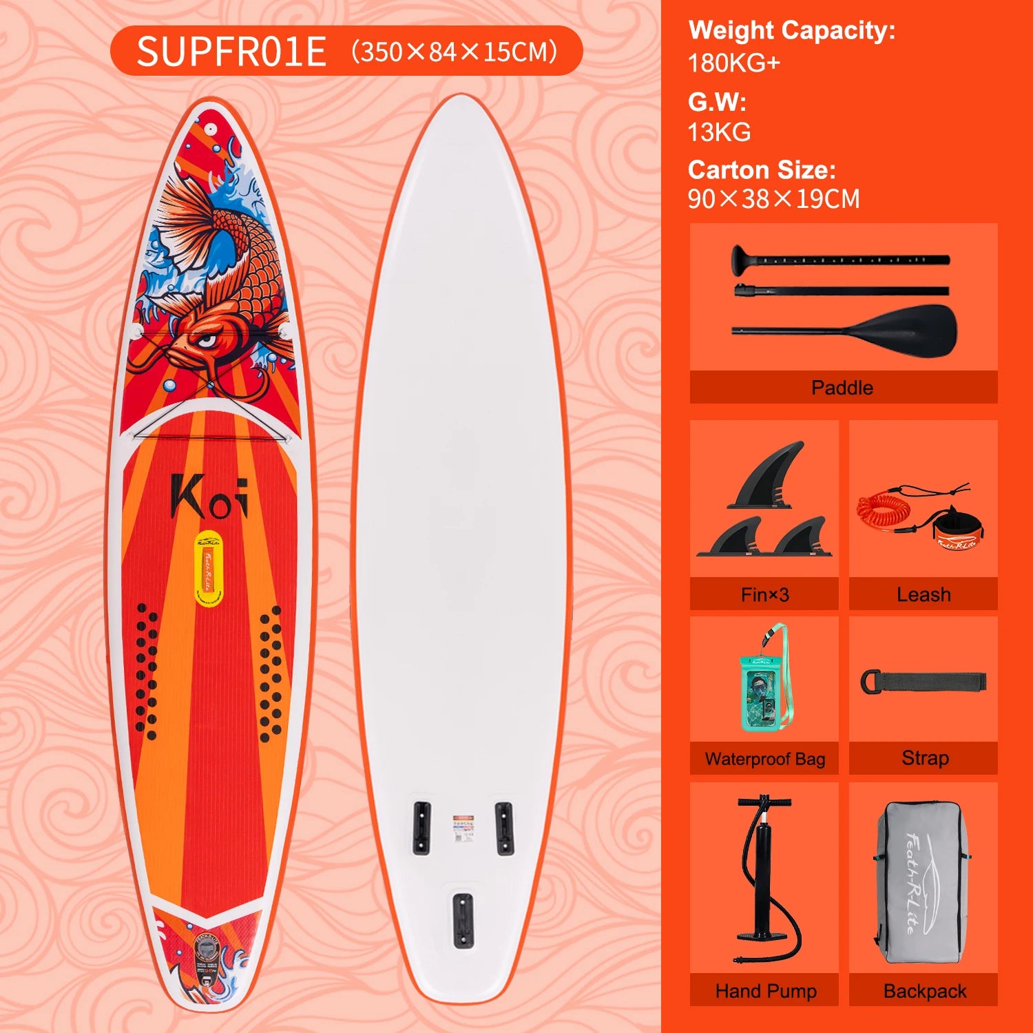 Nadmuchiwana deska SUP