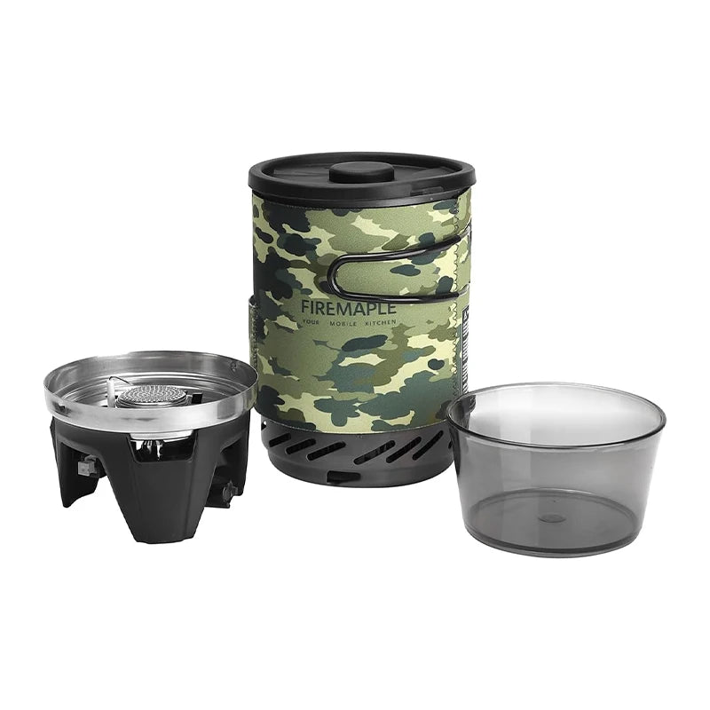 Kuchenki turystyczne Fire Maple Star X1 System gotowania na zewnątrz, piesze wycieczki, garnek z wymiennikiem ciepła, przenośne palniki gazowe FMS-X1