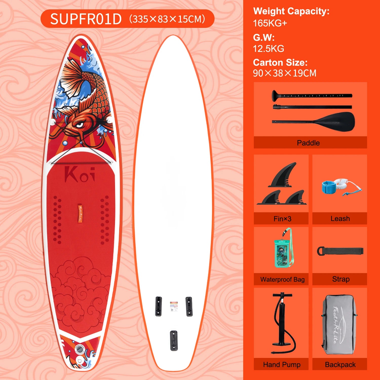 Nadmuchiwana deska SUP