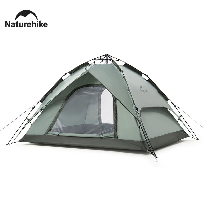 Namiot automatyczny Naturehike Camping One Touch Wodoodporny namiot dachowy z podwójnymi drzwiami 3-osobowy Namiot zewnętrzny na plażę i dla wędkarzy