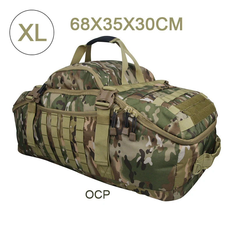 LQARMY 30L 45L 80L Zewnętrzna Torba Górskowspinaczkowa Plecak Taktyczny Molle Duża Torba Podróżna Torby na Wędrówki Camping Podróże